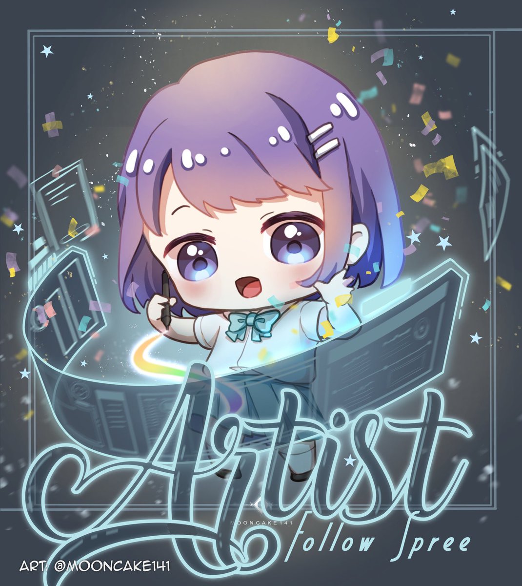 ‼️ SPECIAL REPORT ‼️ 

👨‍🎨 Artist Follow Spree 🧑‍🎨 

Is finally here! Drop your favorite artwork and follow everyone who likes your reply. Don’t forget to follow back!! °˖✧◝(˃ᴗ˂)◜✧˖°