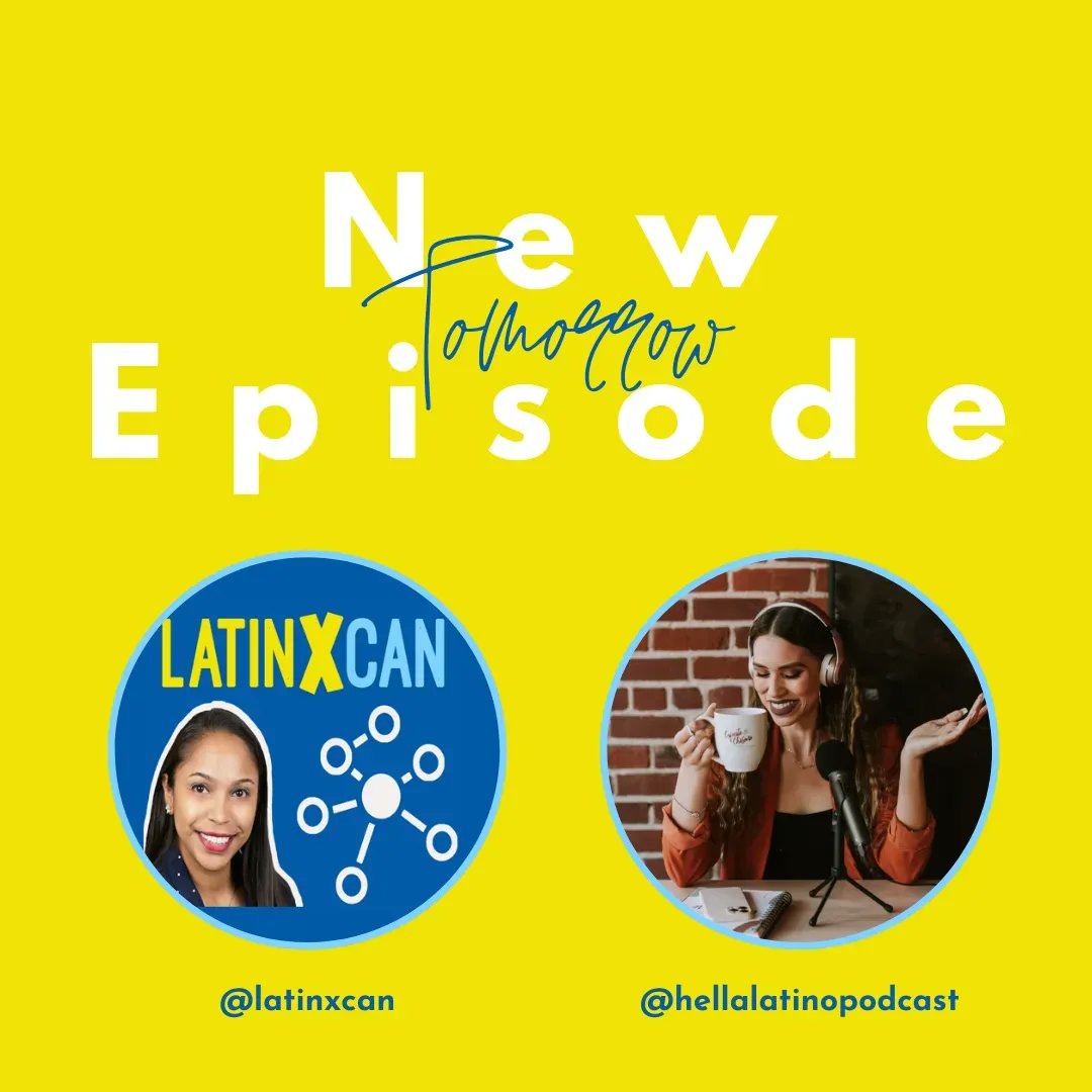 LatinXCan's tweet photo. We are back tomorrow, and we are opening with a bang!
Tune in to hear this amazing conversation with 
@Odalysjasmine. We talked about her story, and how she learned to own it, share it, and make  a brand! 

Subscribe here: https://t.co/UNtnPjSWso 
#firstgen #sisepuedemf https://t.co/w85FdvJ3su