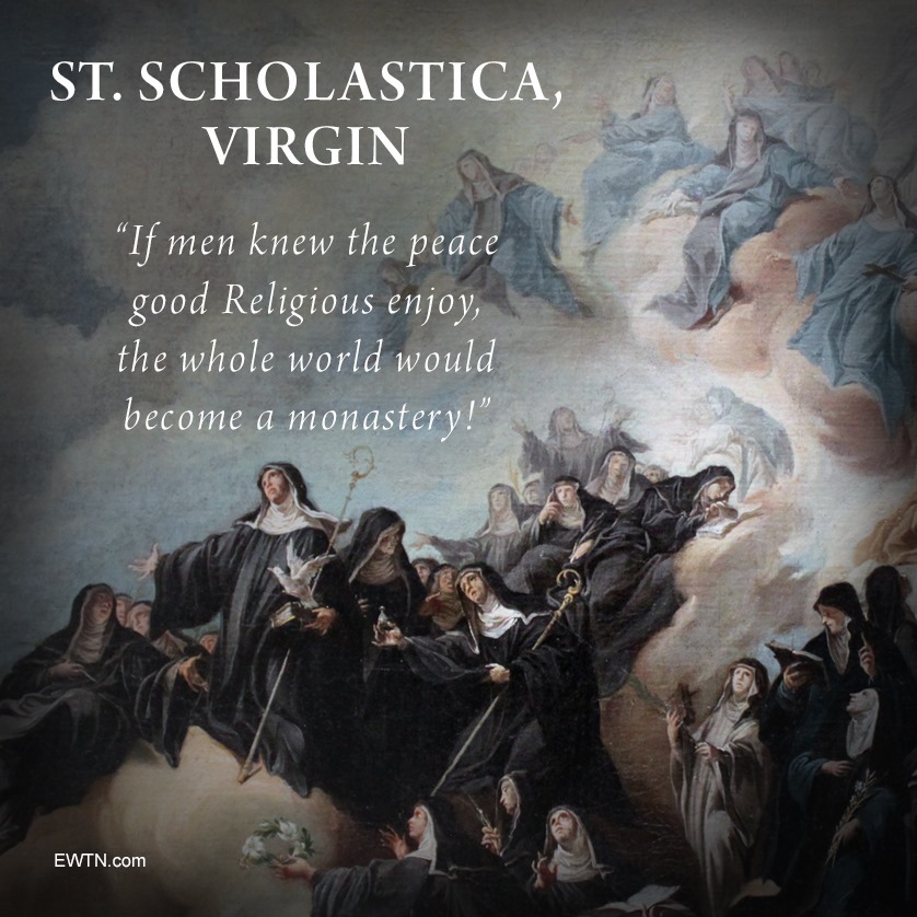 EWTN On Twitter Today Is The Feast Day Of St Scholastica Twin ewtn-on-twitter-today-is-the-feast-day-of-st-scholastica-twin