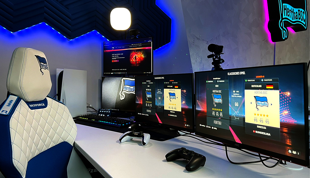 A rad Esports club deserves true Pro-level equipment 🔥
We'll be cheering for you <a href="/HerthaBSCeSport/">Hertha BSC eSport</a>!