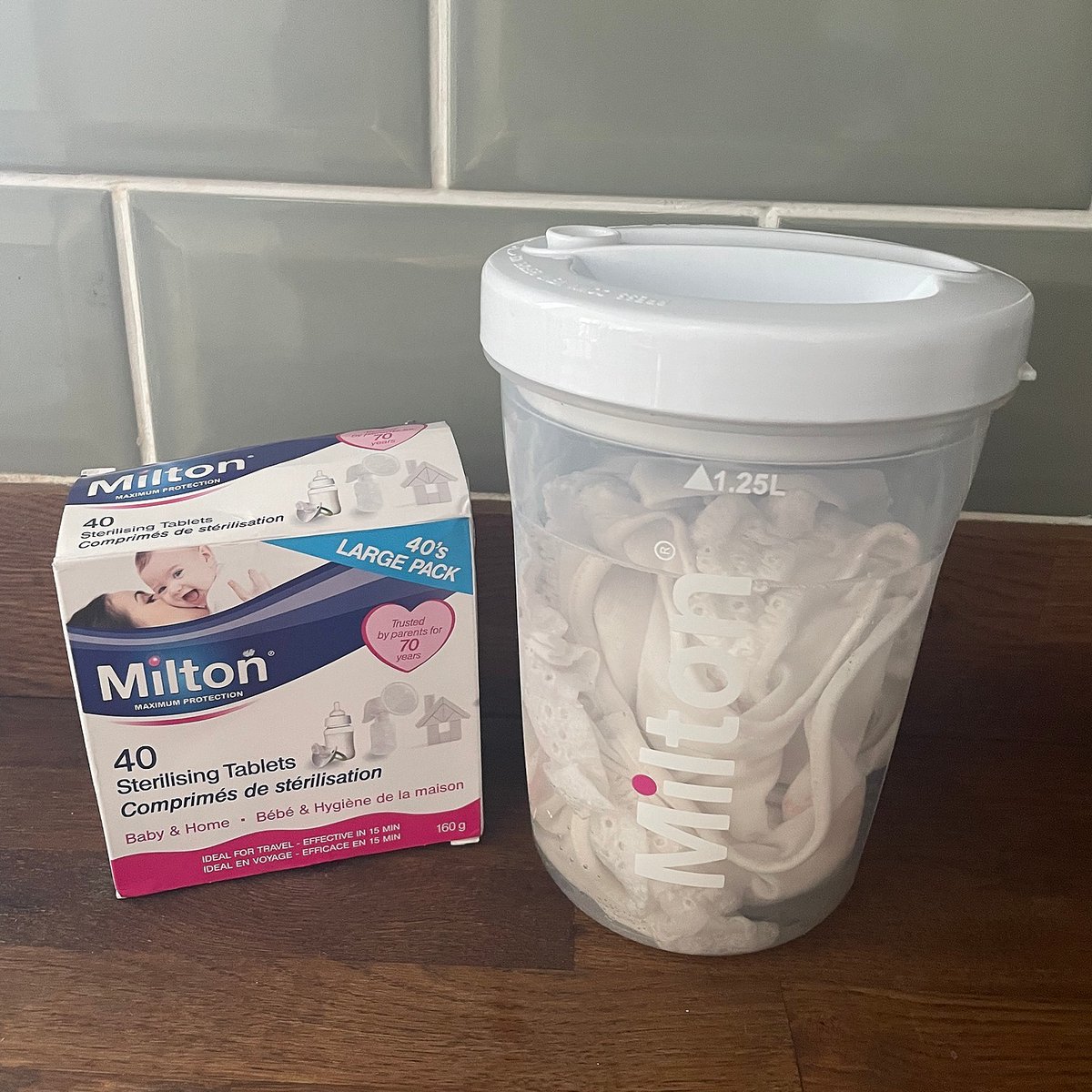 Milton_baby's tweet photo. Half term is here π₯³ You know what that means... time to get out the Milton and whiten all of their discoloured polo shirts! π
#halfterm #halftermishere #schoolsout #parentingproblems #miltonhacks #cleaningtips #cleaning #miltonuses #parenting #parents #parentingwoes https://t.co/B2pgAikZ3t