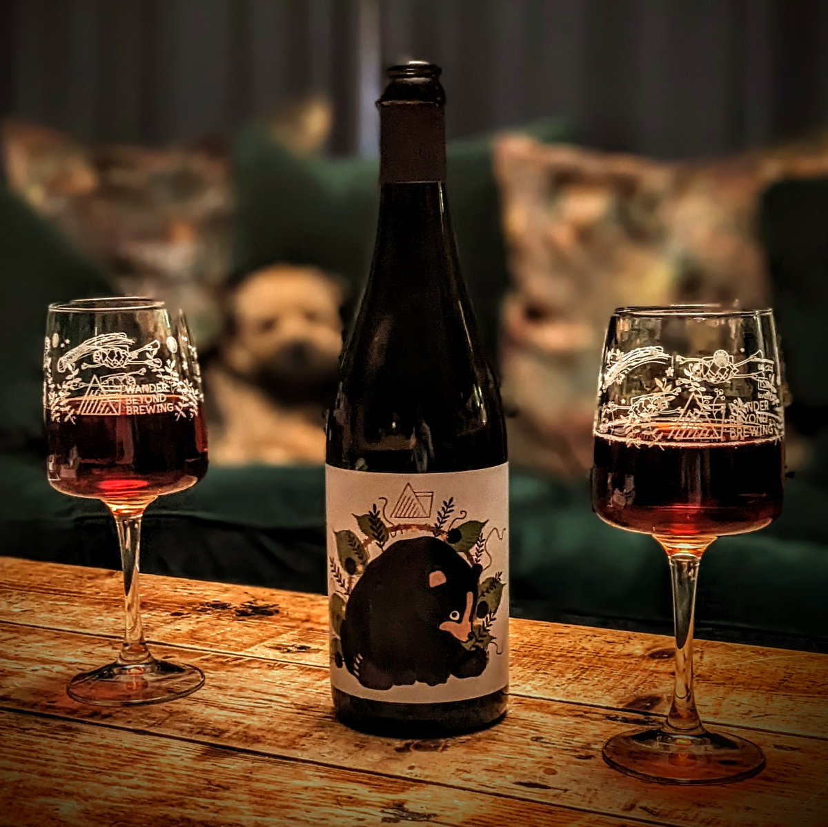 🍇 Now live on our webshop! 🍇 Buy here - wanderbeyondbrewing.com/shop A very special limited edition one-off with only 211 bottles in existence: Baribal - Port Barrel Aged Imperial Blackberry Sour 14.4% and £23.95 or £59.96 for 3 bottles.🍷