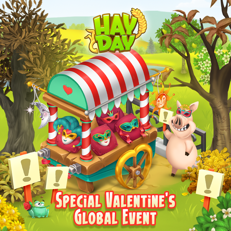 hayday's tweet photo. What a FARMtastic opportunity to spread more LOVE! Let's come together to revive these lovely trees and bushes in this Special Event! 🤟🏻 #HayDay https://t.co/L6AgByMZK2