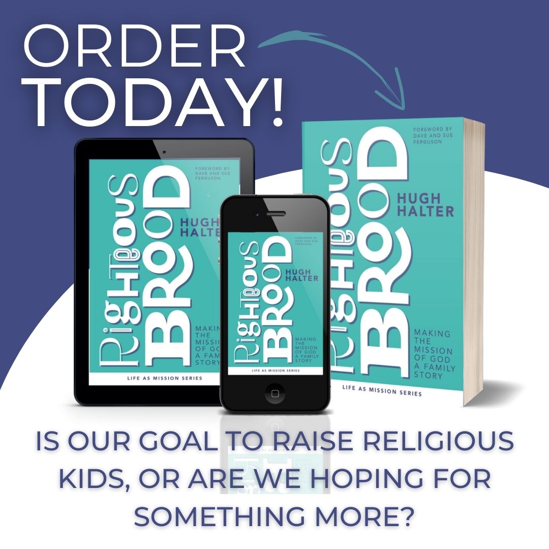 📣 HAPPY LAUNCH DAY <a href="/hughhalter/">hughhalter</a>! 📣
 Righteous Brood: Making the Mission of God a Family Story by Hugh Halter NOW AVAILABLE! 

 📘: FREE chapter and orders at righteousbrood.com