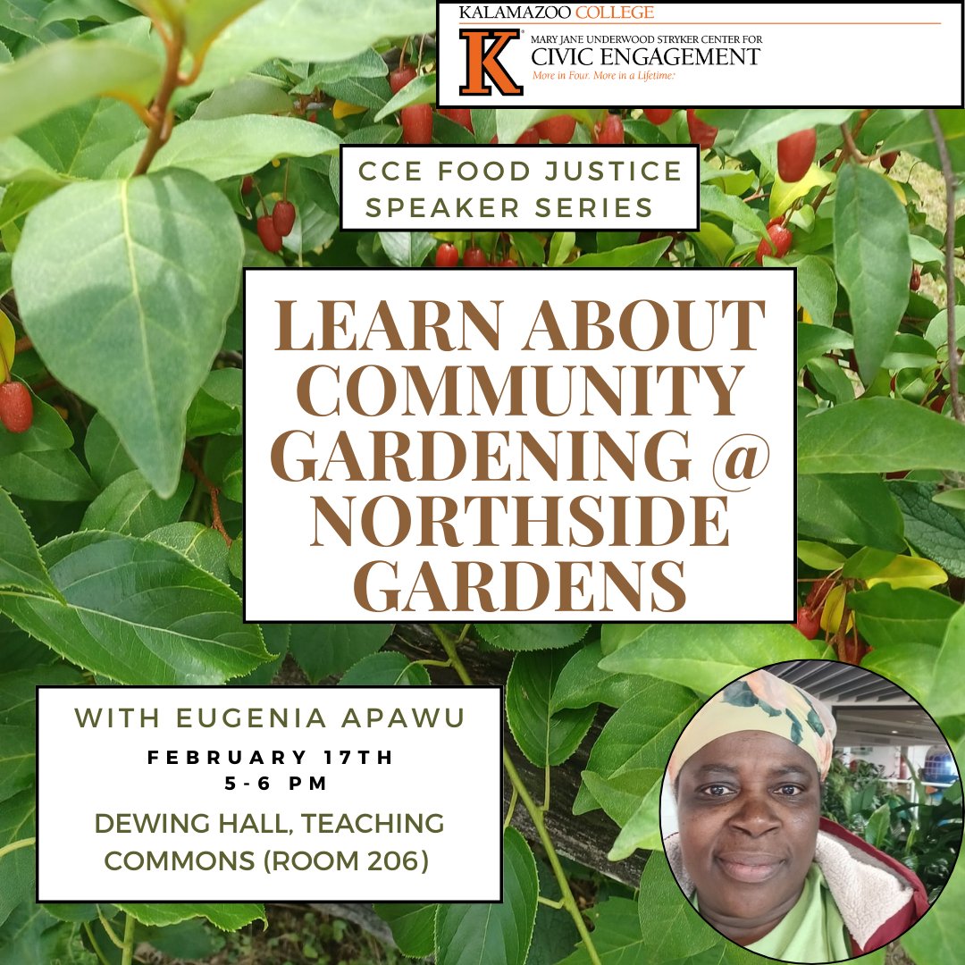 Kalamazoo College Center for Civic Engagement tweet media