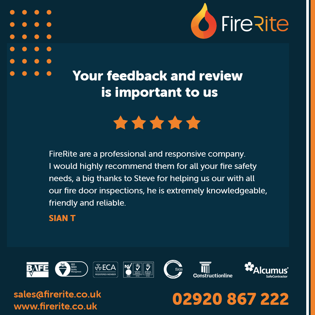 These reviews mean a lot to our business, every review is appreciated.

firerite.co.uk

#passivefire #activefire #fireconsultants #firesafety #fireriskcompliance