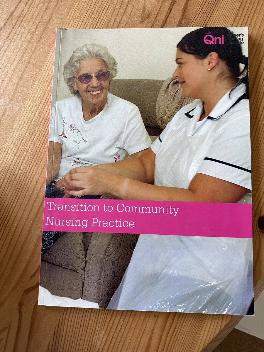 Hi any #studentnurses out there interested in #communitynursing. I have this book which I am happy to gift on. First to DM me with the answer to ‘what made YOU smile today? I will post it on