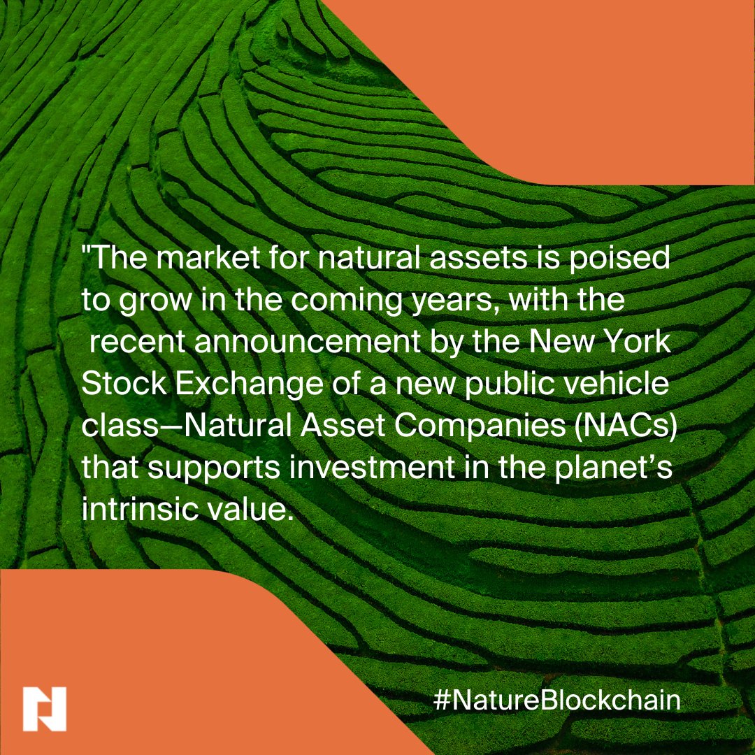 #Ecosystemservices—the quantifiable benefits that #nature provides us, like fresh water, sequestered #carbon, erosion prevention and tourism—are estimated to be worth US$125 trillion a year according to the World Wildlife Fund’s Living Planet Index.