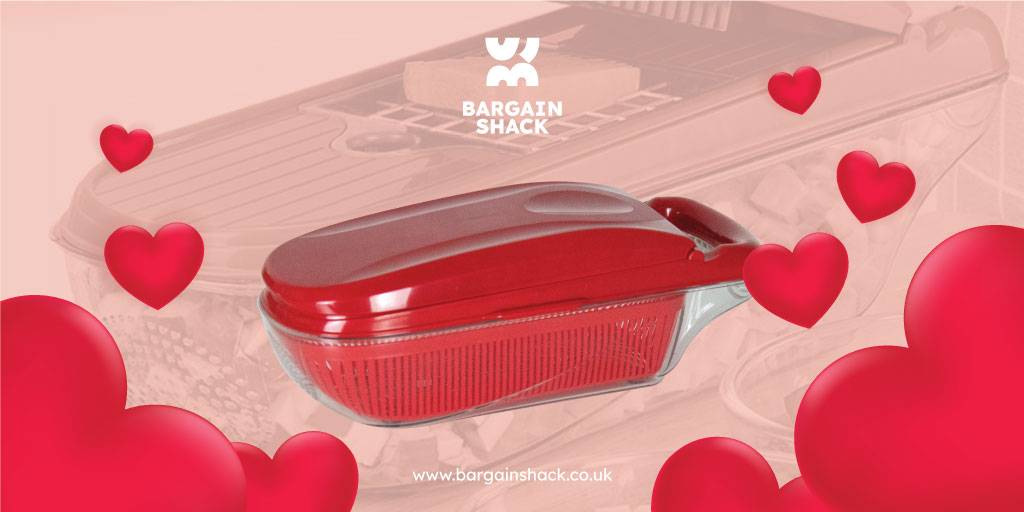Valentine's day is around the corner. 💗 Do you know an uprising chef 🧑‍🍳 who needs a bit of help while creating masterpieces? 🤔 This multifunctional vegetable 🧅🥕🫑 chopper is the perfect gift for them. 

SEE MORE: bit.ly/3l2Bzp0 
#vegetablechopper #kitchengadgets