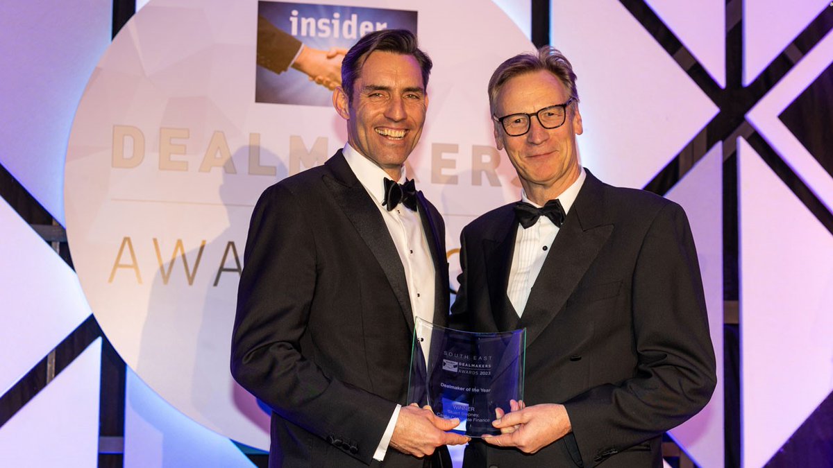 What a night! We are delighted to announce that Stuart Stepney has been named Dealmaker of the Year at the  <a href="/Insiderseast/">Insider</a> Dealmakers Awards 2023. 
Thoroughly deserved – well done Stuart!
Read all about it here castlecf.com/stuart-stepney…
#SEDeals #dealmakers #corporatefinance