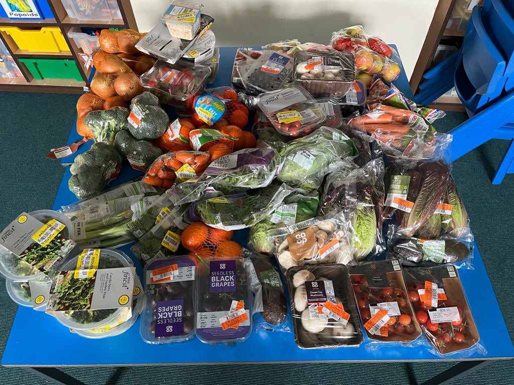 Halsneadschool's tweet photo. Our Zero Waste community table will be open in Kids club straight after school. Please come in and help yourself to whatever you can use. #community https://t.co/nnXjvnrOtb