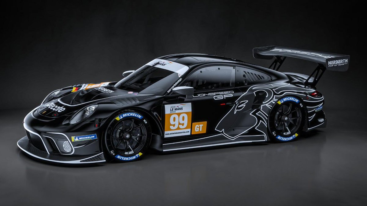 #AsianLeMans - Here is the new livery of the No. 99 #Porsche #911GT3R from Herberth Motorsport for the #4HDubai @DubaiAutodrome this weekend. Ralf Bohn, Robert Renauer and @Axciljefferies share the cockpit in the four @AsianLeMans races