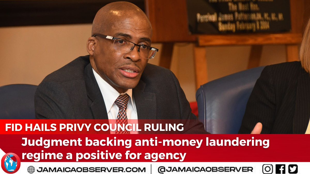 VM3 on Twitter "RT JamaicaObserver FID Chief Technical Director