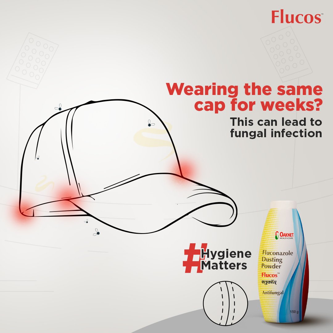 FlucosDP's tweet photo. Dust, sweat, and skin flakes are the nurturing grounds for fungus. Clean your cap regularly to stay fungal-free.

To know more, visit us at
https://t.co/8fGa5O8VBY

#FungalInfections #FlucosDustingPowder #TreatFungalInfection #LiveFungalFree #HygieneMatters https://t.co/8W4xURLOIq