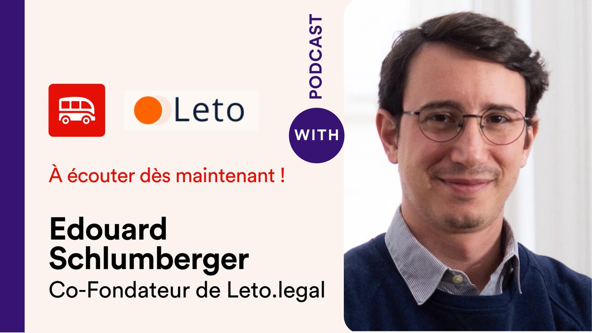 🔊 PODCAST 🔊 Retrouvez un nouvel épisode de notre podcast les Talks du Wagon 🎙 Découvrez le parcours d'Edouard Schlumberger, Co-Fondateur de Leto.legal, la solution qui accélère votre mise en conformité au RGPD 🚀 Écoutez-le ici 👉 lew.ag/podcast-leto