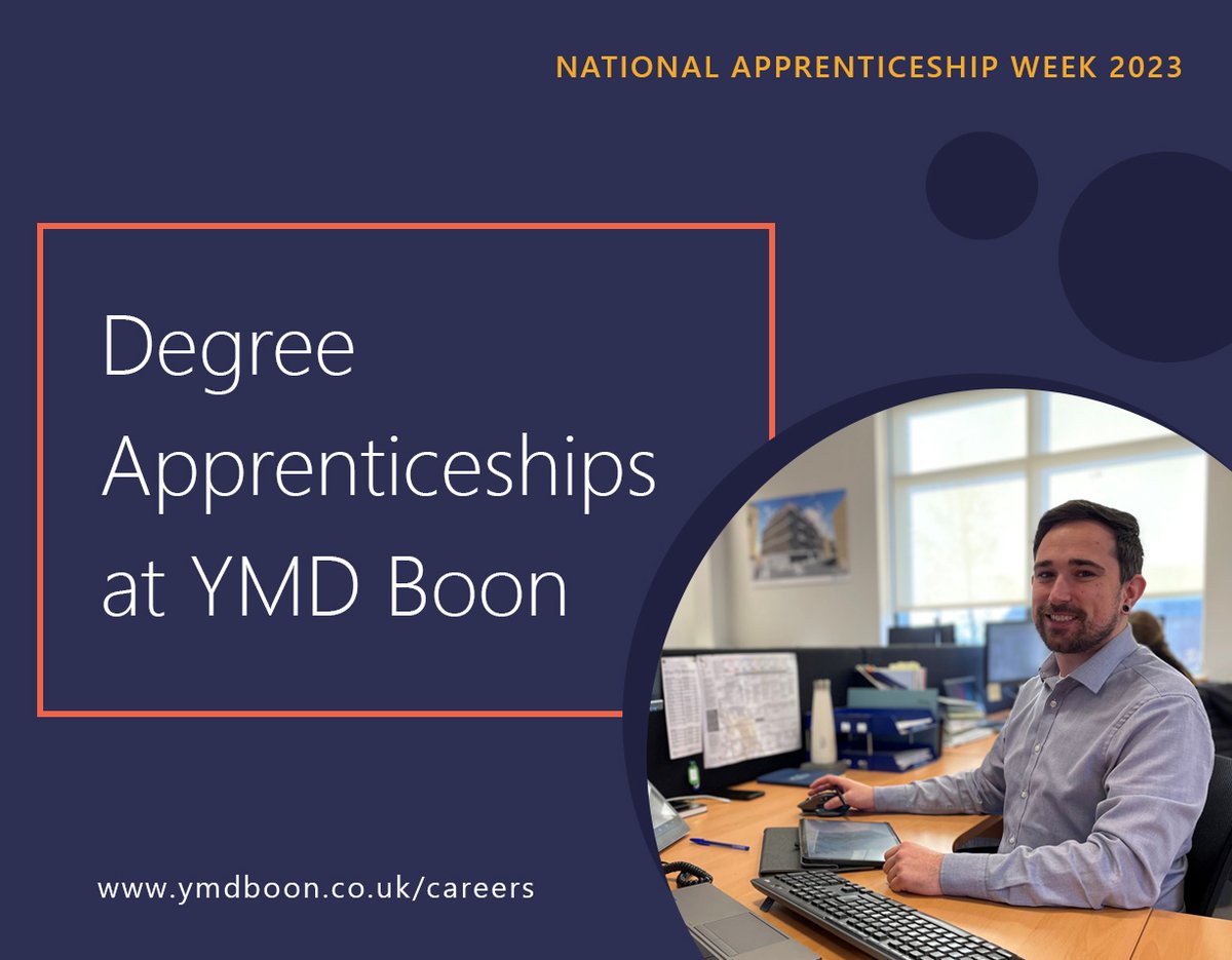 This week is #NationalApprenticeshipWeek - a celebration that we're very passionate about! 🧑‍🎓

We sat down with two of our #DegreeApprentices to discuss their current roles and the benefits of embarking on a degree apprenticeship.

Read about it here ➡️ bit.ly/3YE0qhd