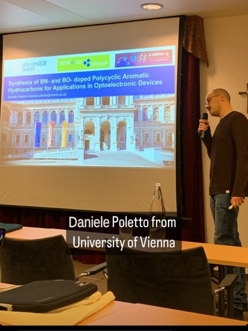 @PolettoDaniele, @Diem_on_tag and @_rrferreira_ have participated to @wispoc in Brixen and all three have been selected to orally present their research! Congrats to Ruben for winning the best flash talk award 👏🏅