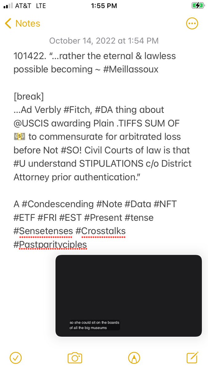 M17_Lpunzalan's tweet photo. 21023. “#WORD® #USC tit. 22 §262p ~ #quote 

{🙄}
…What #deficit in 2lbs. mass must #ACCOUNT® tit. 18 §1023 et seq. before #SEC 85 §1761. #Comprehension is #TAXING #UC ~ is there better way to itemize #DA levied, CA Code § 6254?”
#Condescending #Note #Data #NFT #ETF #EST @DHSgov https://t.co/Z6vbiBSXok