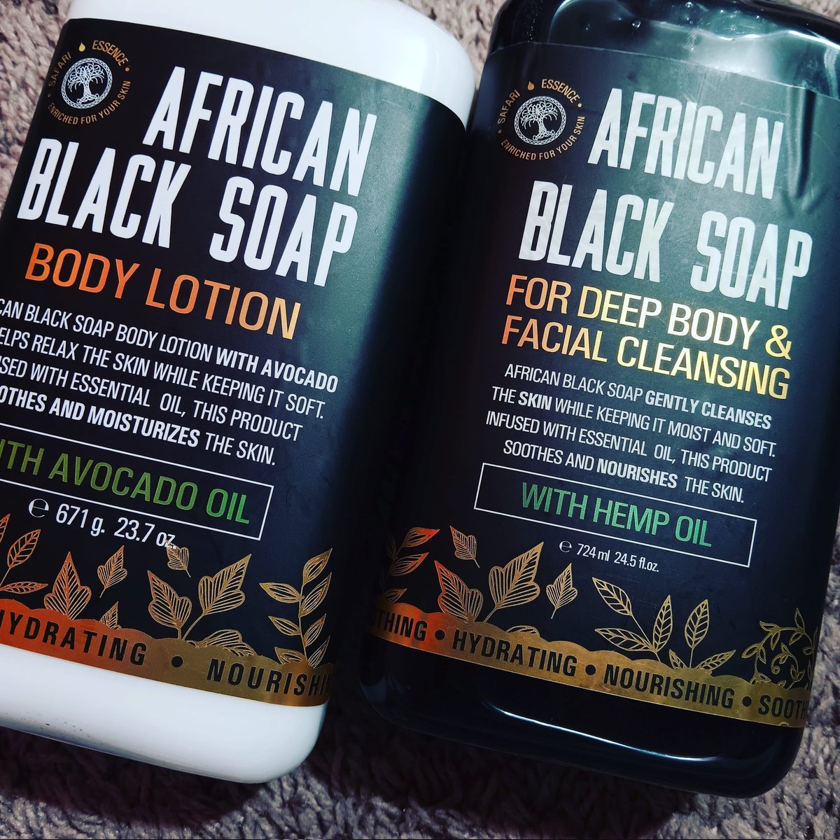 No more chemically based products!!! #africanblacksoap