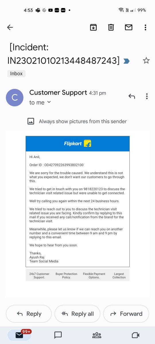 NaithaniAnil's tweet photo. @flipkartsupport But pls don't send vague and misleading messages like this than https://t.co/4KpEyoTs2Y