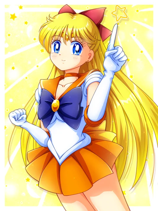 金曜日の夜にセーラーヴィーナスをよろしかったら!#美少女戦士セーラームーン #SailorMoon 