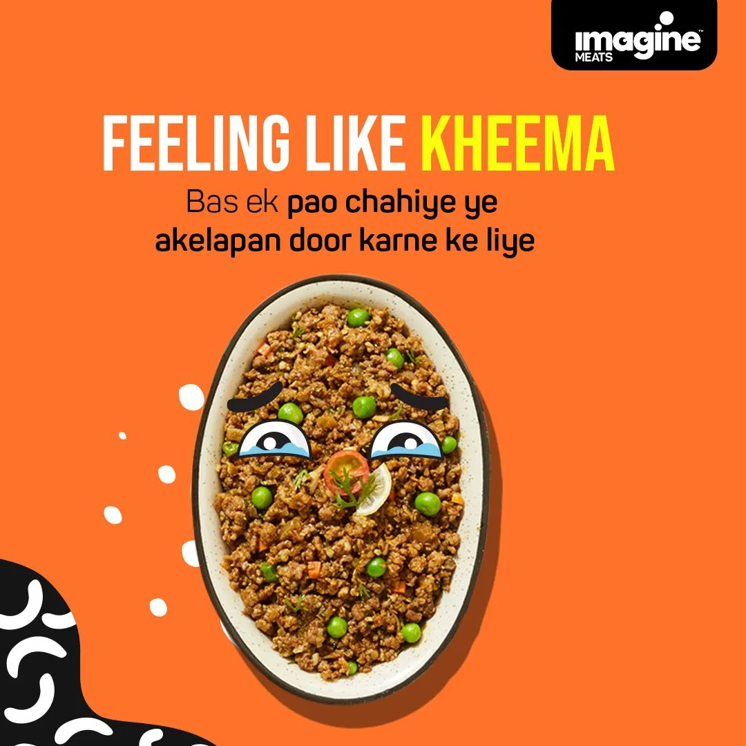 Imagine_foods's tweet photo. Feeling like plant-based meat.
Good-looking hu and good for the planet bhi; bas log chicken and mutton se compare karte rehte hai.
•
•
•
•
#ImagineMeats #ImagineChicken #ImagineMutton #Plantbased #Plantbasedmeat #Plantlover #Happymeat #Meatfree https://t.co/UJjMwq27YZ