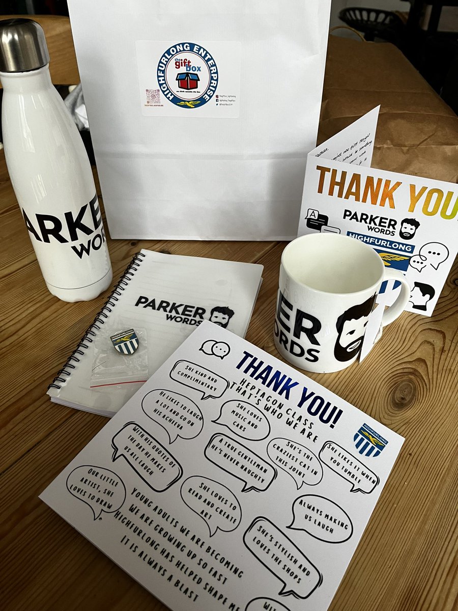 Completely overwhelmed after this morning’s Festival of Words at <a href="/Highfurlong/">Highfurlong School</a> … so very proud of the young people and our project! Thank you for trusting me with it and a massive thanks to <a href="/TheGiftBox2019/">TheGiftBox</a> for my personalised gifts!! 💙