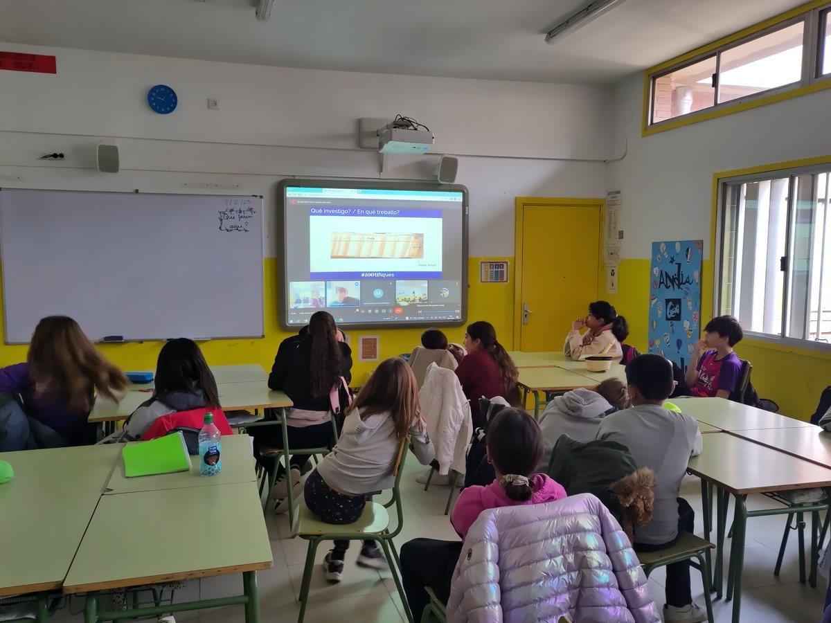 ctforestal's tweet photo. 😍 Una dotzena d'investigadores del #CTFC participen en la iniciativa #100tifiques per ajudar a visibilitzar el paper de la dona a la ciència en escoles👩‍🔬#11F2023 #DiaDonaiNenaEnCiencia https://t.co/uVTwQV1Qwz