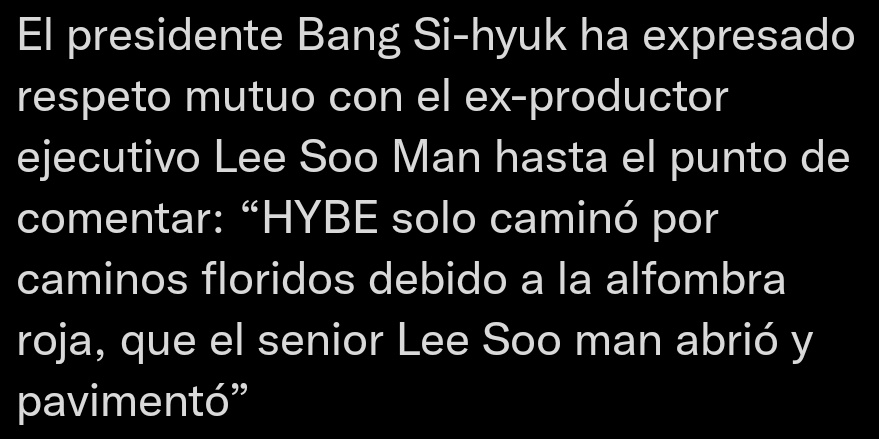 RR46632's tweet photo. @Adriana60682859 @luaespa ¿Por qué siempre culpan a EXO?. O sea, me alegro que su grupo esté prosperando pero no es para que siempre quieran menospreciar a los demás grupos del K-pop, que por cierto... la SM fue básicamente la que trabajó durante años para abrir paso a lo que conocemos actualmente.
👇 https://t.co/CR0IFLXOdW