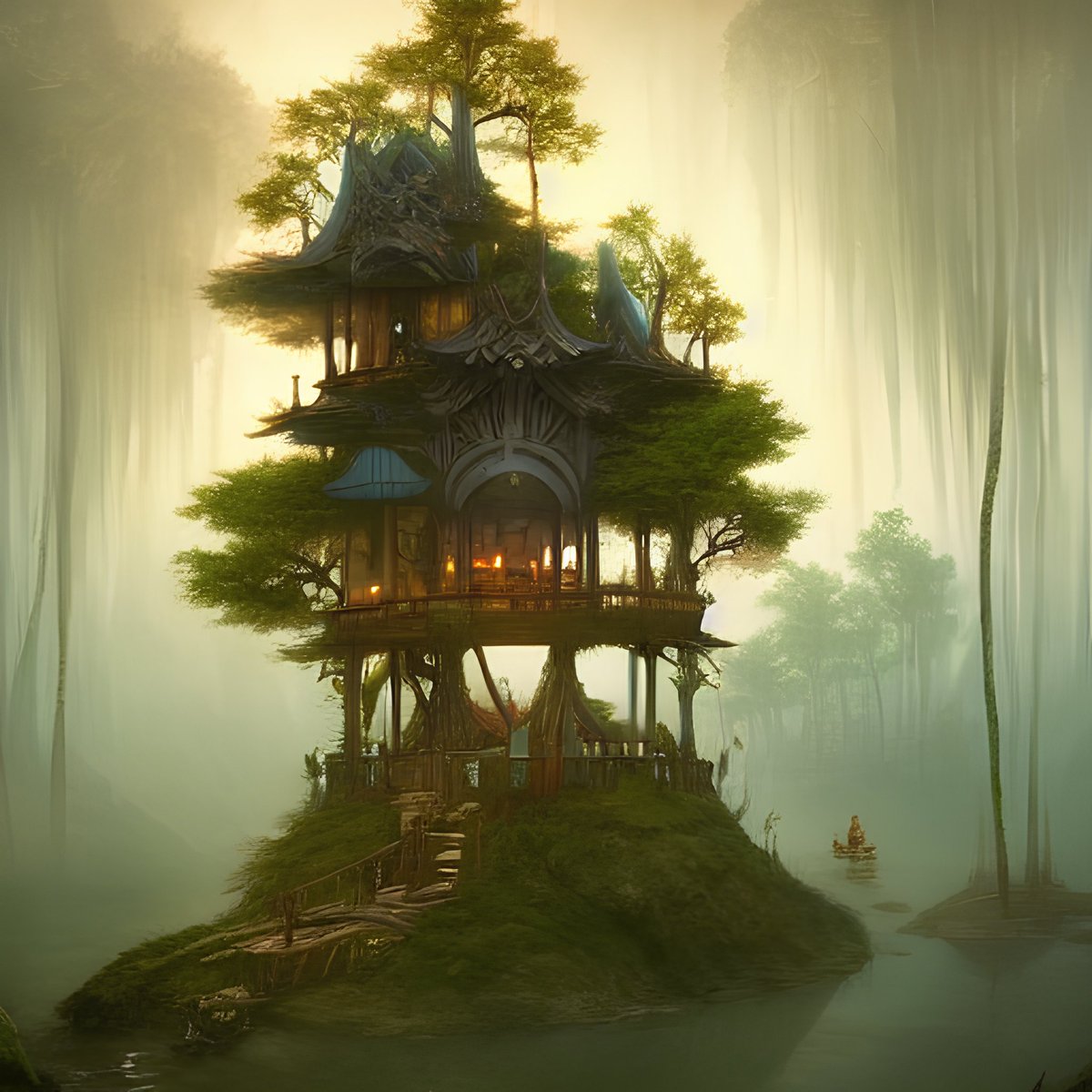 Frizz_ai_art's tweet photo. Tree house in a fairy kingdom
.
Made with @Pixelz__ai 
.
#digitalart #pixelz #generatedart #aidigitalart #aigenerativeart #aiart #aiartwork #digitalartist #digitalcommunity #aiartgallery #pixelzai #aiartificialintelligence #treehouse #fairykingdom #fairy #fantasy #nature #woods https://t.co/0HdE2aRwaC