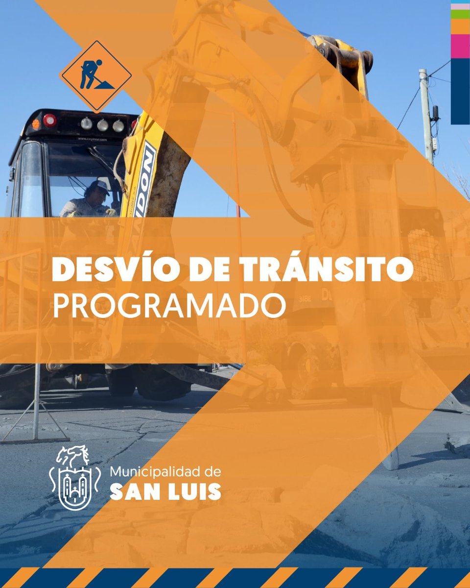 Cortes programados en la ciudad de San Luis para este viernes 10 de febrero:

bit.ly/3DWfyP4

#TránsitoMunicipal
#SanLuisLaCiudad