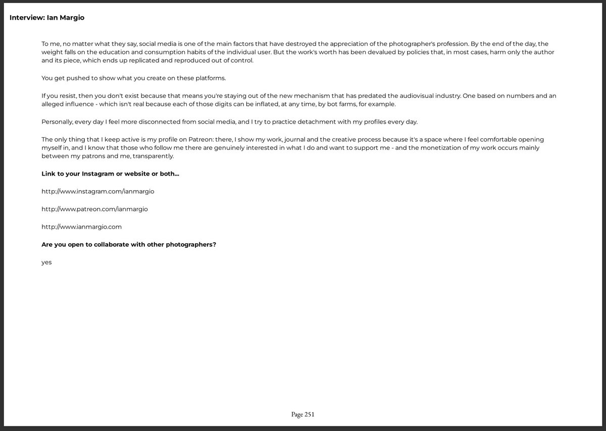 ianmargio's tweet image. I've been interviewed by Docu Magazine and featured in their Vol. 10

Follow my journey and creative process on patreon.com/ianmargio