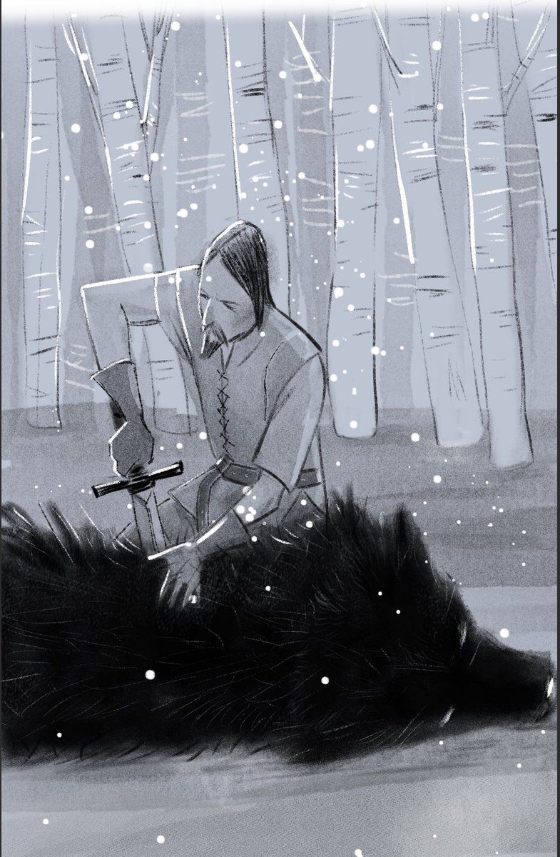 AllDarkMatter's tweet photo. Cry Wolf 
#WebtoonCanvas #webtoons #comic #art #illustration #watercolor # https://t.co/8uAUHDwhQu