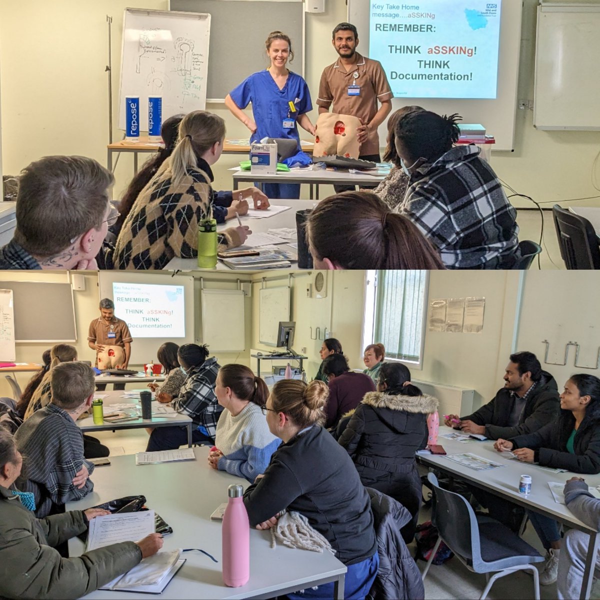 Great turn out today in our pressure ulcer prevention training session, lovely to see such agreat enthusiasm in #stopthepressure @MSEHospitals @RaciJ