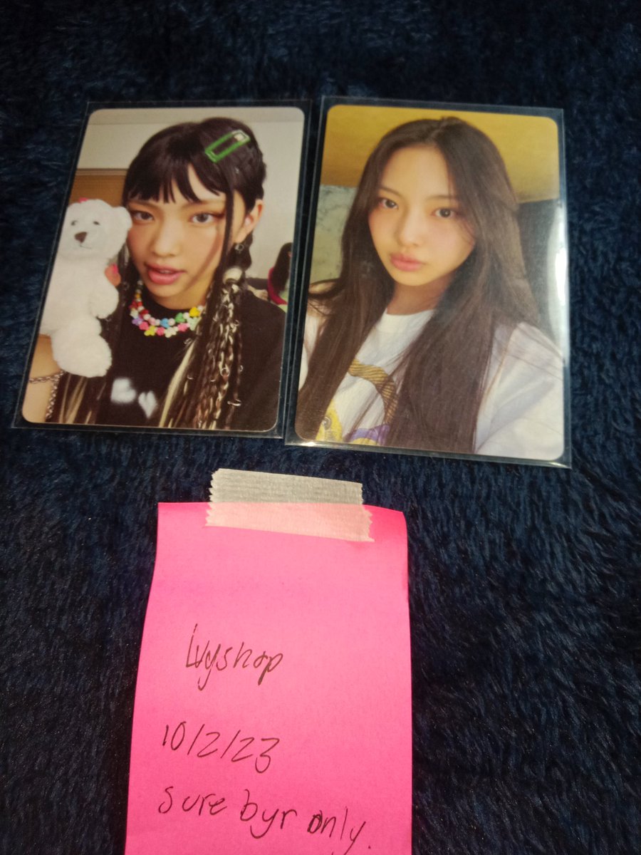 lvyshop's tweet photo. [ #lvyysale — wts lfb ph ]

Hyein teddy VER A SET

— ₱170 SET / 85 EACH
— onhand and good condi
— payo only 

dm or reply to claim

T.newjeans HAERIN HYEIN HANNI MINJI DANI
Up up up up up!! https://t.co/BmSich5RD6