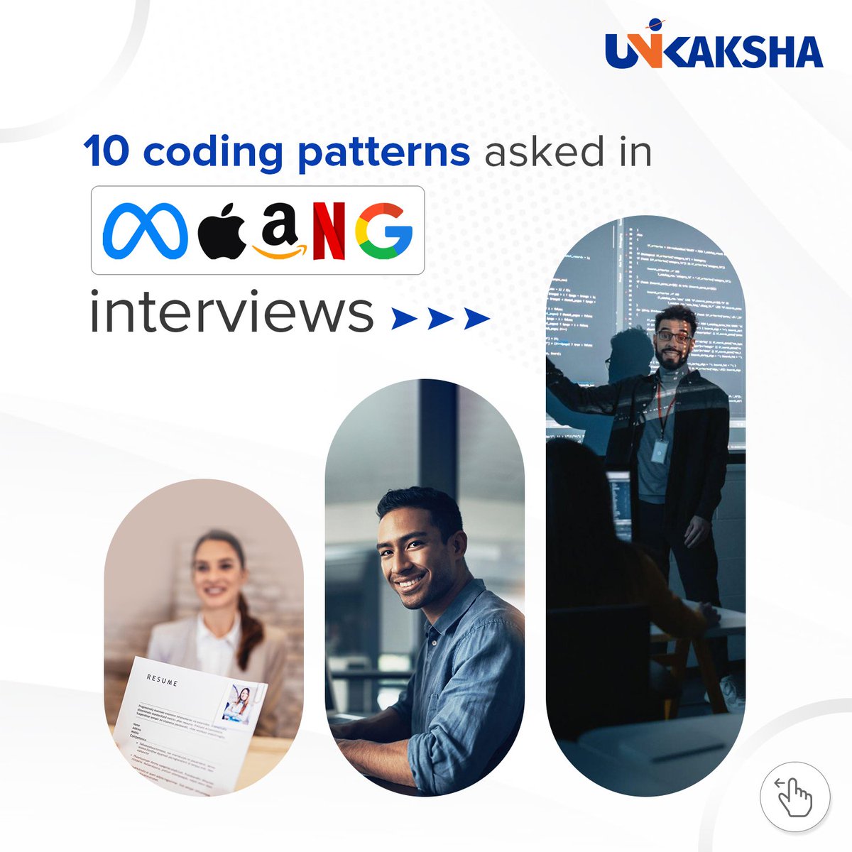 UniKaksha's tweet image. If you want to crack technical interviews for top companies, you must master these 10 coding patterns.
.
.
.
.
#technicalinterview #topcompanies #programming #coding