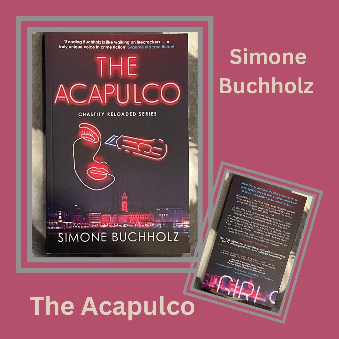 I love the #ChastityRiley series by @ohneKlippo - so original and such great characters. Put 13th April, #TheAcapulco takes us right back to the start of the series.

amazon.co.uk/Acapulco-Chast…

@OrendaBooks #teamorenda #books #booktwitter #booktwt