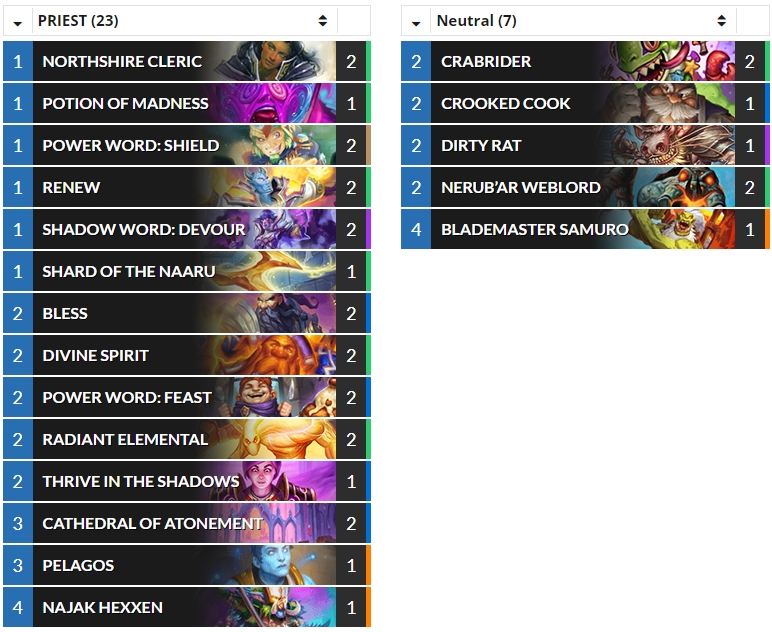 Hearthstone Top Decks💙 on Twitter "(Wild) Forsaken1f's 1 Legend Combo