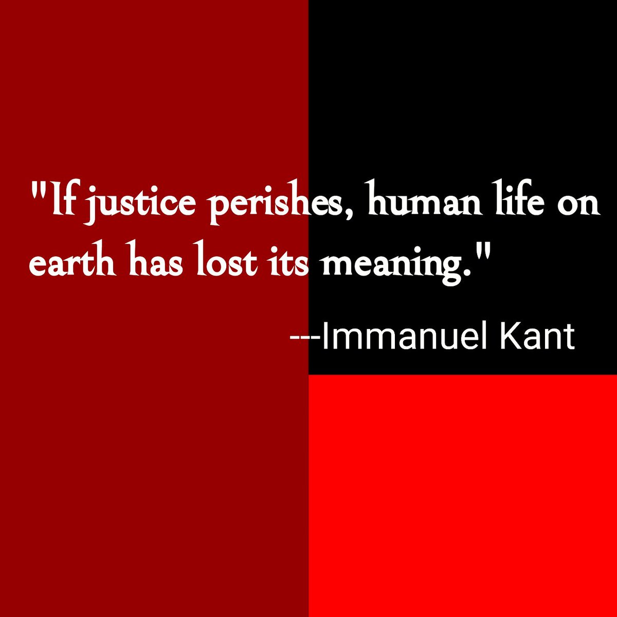 JUSTICE is ....