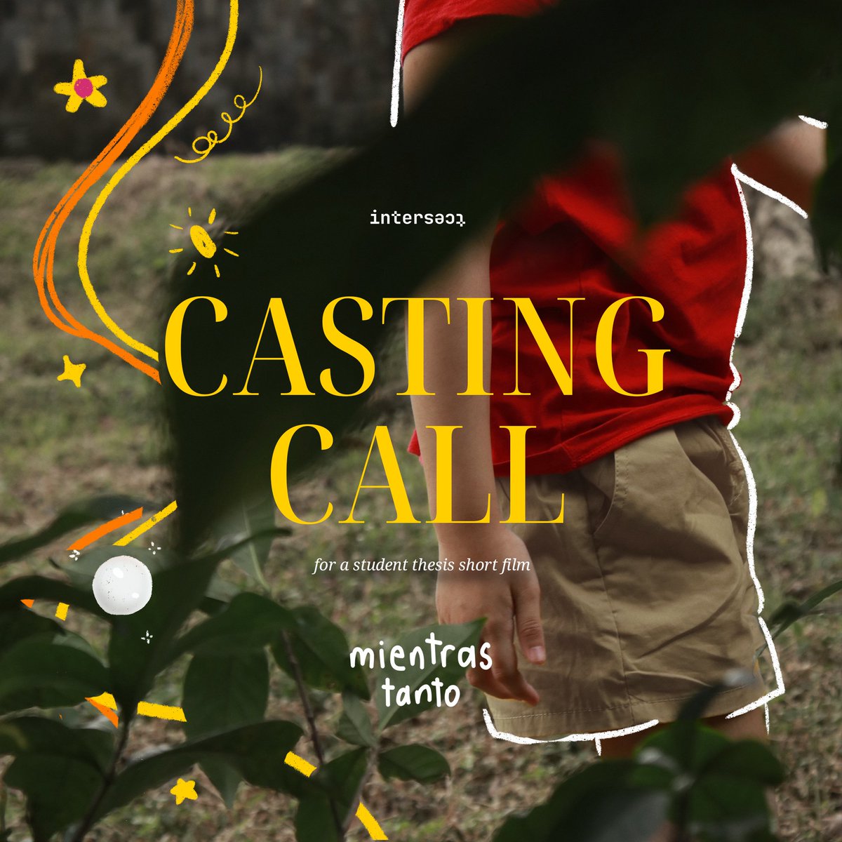 intersecthouse's tweet photo. [CASTING CALL FOR A UPFI THESIS FILM]

Mientras Tanto (until then) is looking for actors to build Sol’s world!

▫️ Target shooting dates: March 30 - April 3, 2023
▫️ Location: Bacolod City, Negros Occidental
▫️ Deadline for applications: February 19, 2023 https://t.co/aV5G9ftMFb