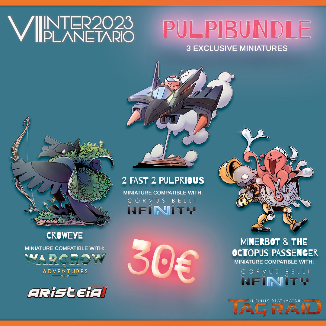 Intercb's tweet photo. 🇱🇷🇬🇧Nice pulpistuff is coming!!!!!
🇪🇦 ¡Se vienen Pulpicosas lindas!
#Vigo #interplanetario #infinitythegame #aristeiathegame #warcrow https://t.co/UImUkn5vvG