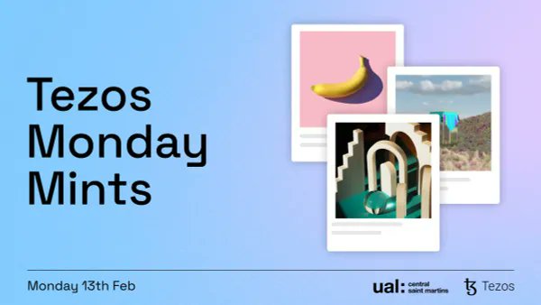 drmiminguyen's tweet photo. Incredibly grateful for @tezos ecosystem to host the next seminar of Central Saint Martins, #UniversityofArtsLondon - our first uni-wide, accredited course on Blockchain and NFTs.
Excited to be a part of #MondayMints with our students for a real hands-on workshop. https://t.co/t35ole5TTc