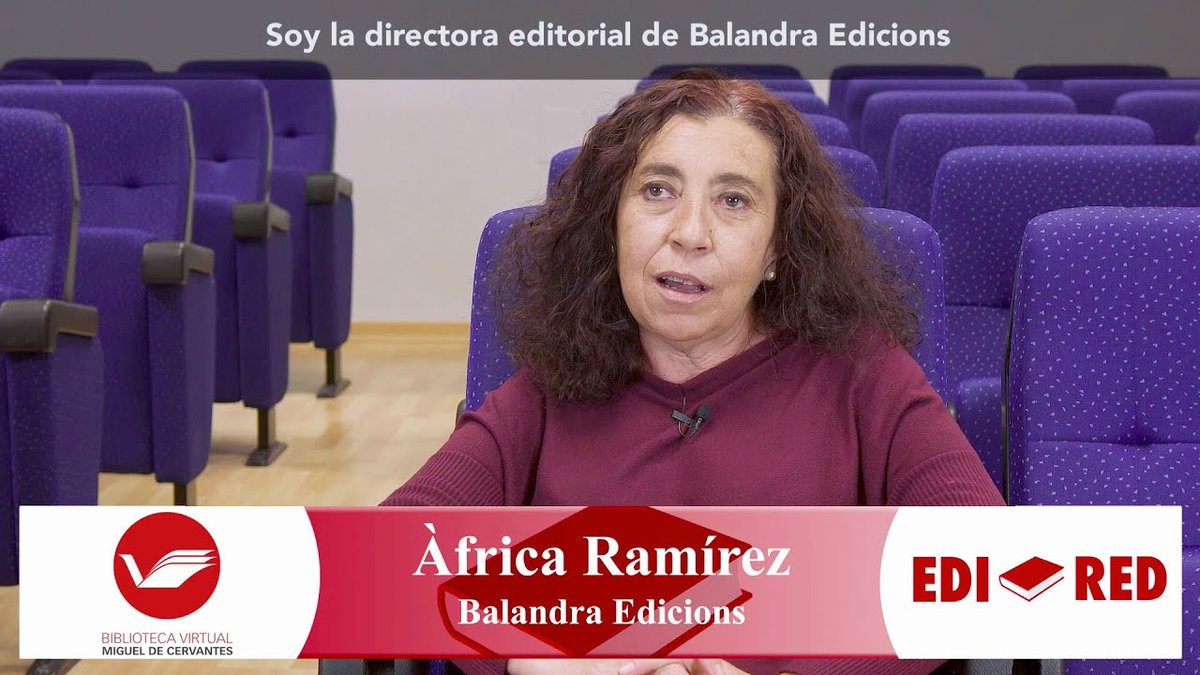 🚶‍♀️<a href="/PortalEDIRED/">EDIRED</a> acompanya a <a href="/AfricaRamirez4/">Àfrica Ramirez Olmos</a> per la seua trajectòria professional, des del Consorci d'Editors Valencians, fins a la consecució del seu somni professional: <a href="/BalandraE/">Balandra edicions</a> ⛵️

🎥 Gaudiu de l'entrevista: bit.ly/3DTa9bp