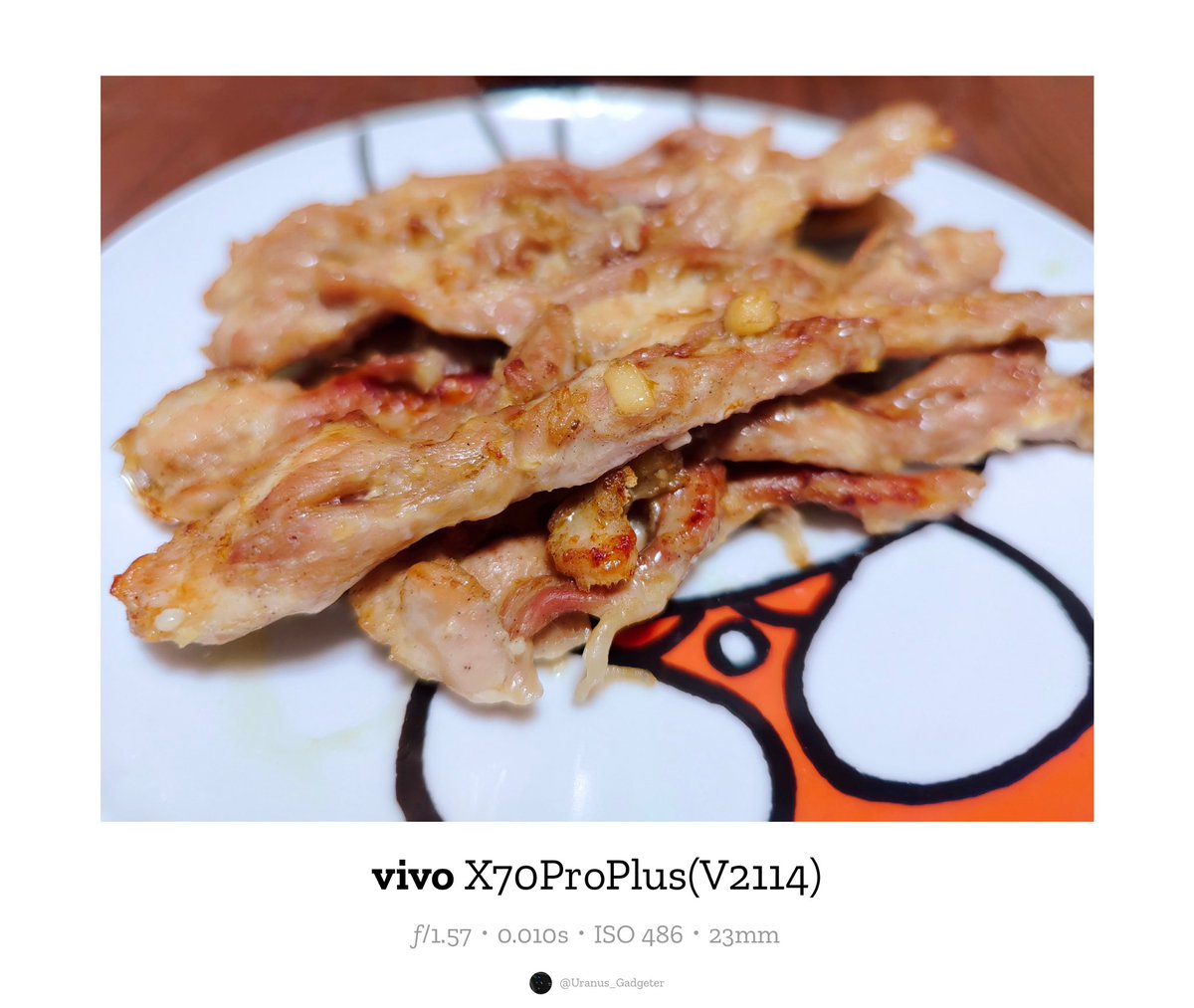 Uranus_Gadgeter's tweet photo. 盛り付け後にvivoくんでも撮ってみました📸
#vivo #X70ProPlus https://t.co/5lnTZElP4D