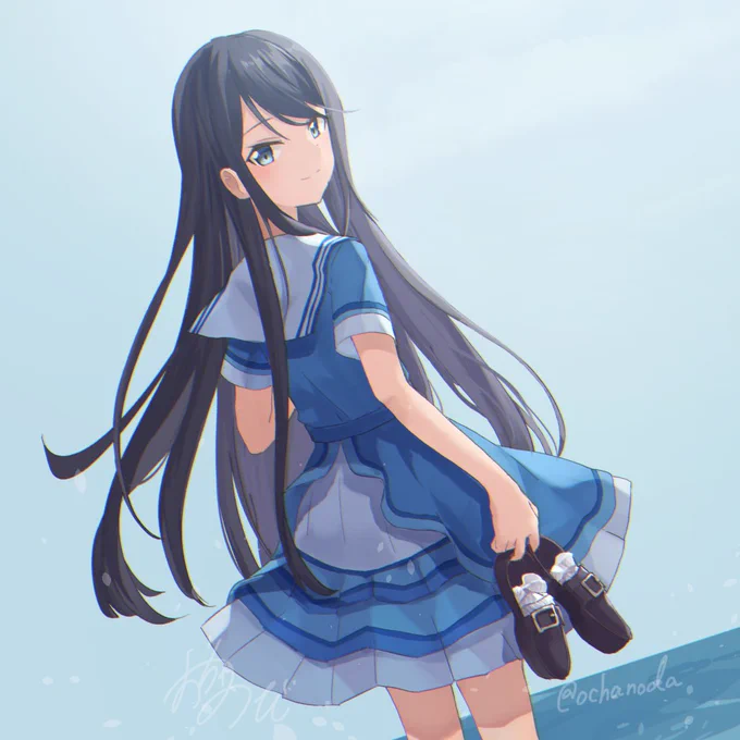 昔描いたプロセカの絵 