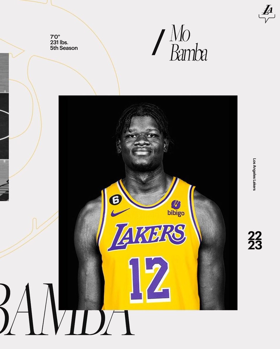 LifeMagazine_CI's tweet image. #NEWS 🔴 NBA : Le basketteur ivoirien🇨🇮 MO BAMBA rejoint LeBron James chez les Lakers🤩
Plus de détails 👉bit.ly/3YJYGTT

#lifemagazineci #mobamba