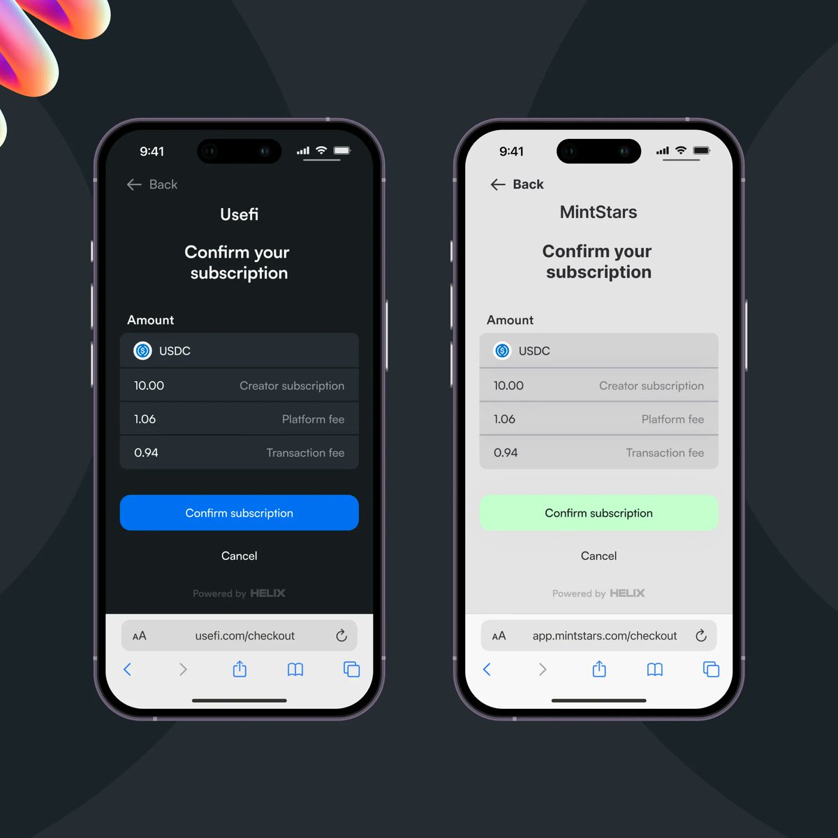 crowdformstudio's tweet photo. 💥 Introducing Helix - the game-changer in Web3 payments! Say goodbye to gas fees and hello to effortless, recurring subscriptions. Upgrade your payment game now! 💸 #helixsubscription #web3revolution #gaslesspayments #cryptosubscriptions https://t.co/RtRGxHAWt5