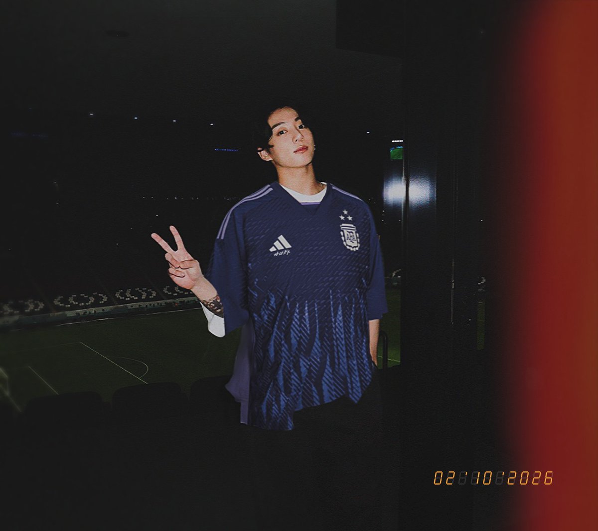 whatifjk's tweet photo. [260210] Jungkook.97 Instagram Post:

🐰: see you soon :) (written cutely)
 
📍Estadio River Plate, Argentina. (2026) https://t.co/4LSEPYHatJ