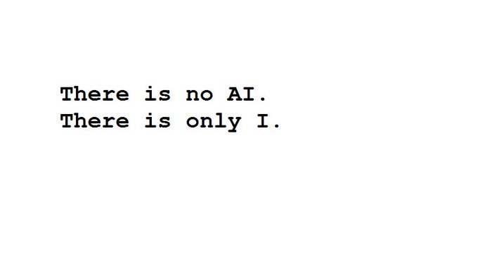 KunstOntwerp's tweet photo. Dangers of natural stupidity are far greater than dangers of artificial intelligence.

#ai https://t.co/VlktXg598f