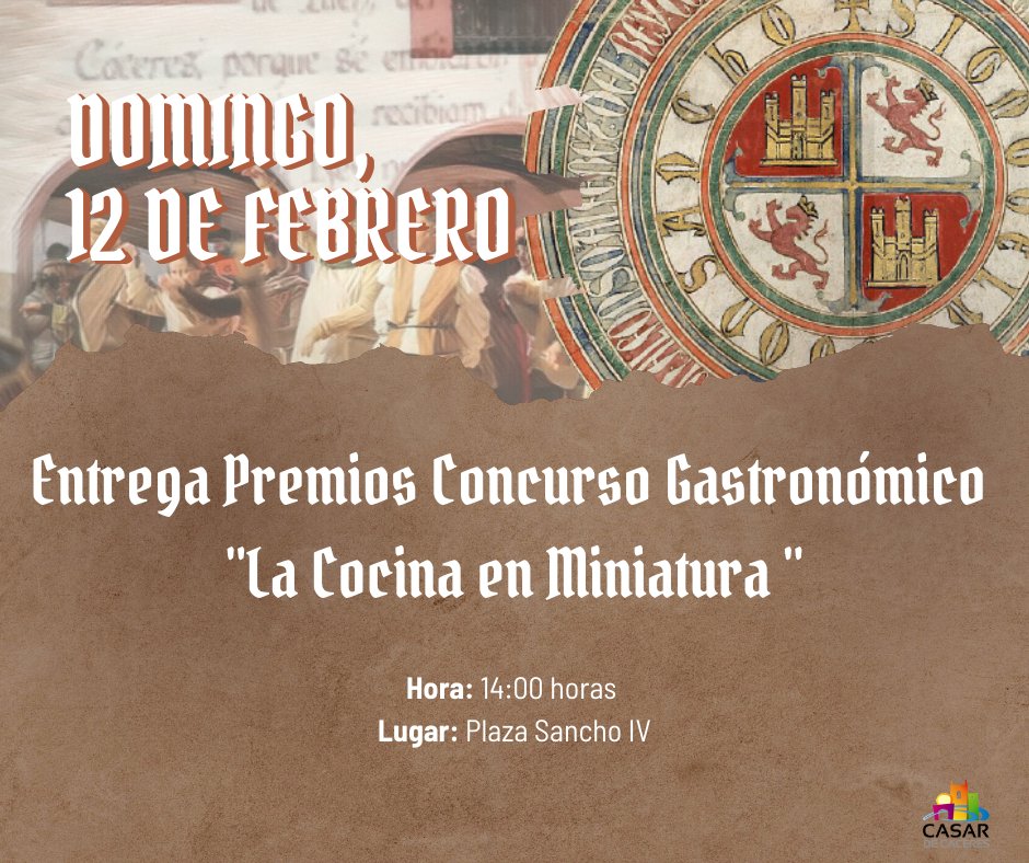 aytocasar's tweet image. Clausura de la IX Semana del Privilegio Histórico

#privilegio
#SanchoIV
#casardecaceres
#extremadura